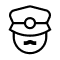 Professional driver icon