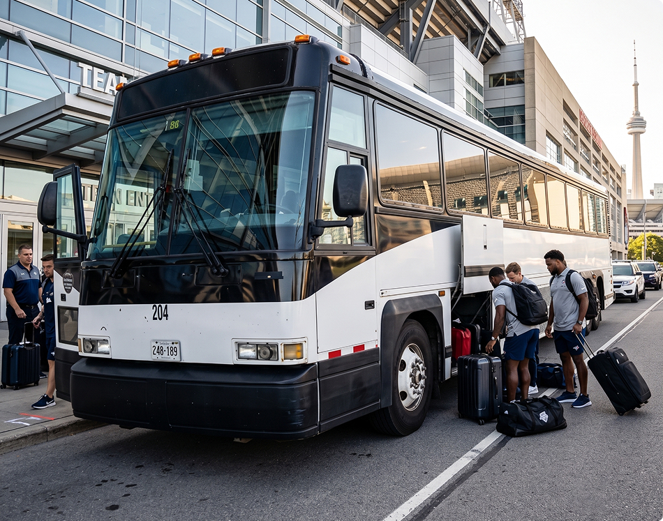Book A Charter Bus For Your Sports Team